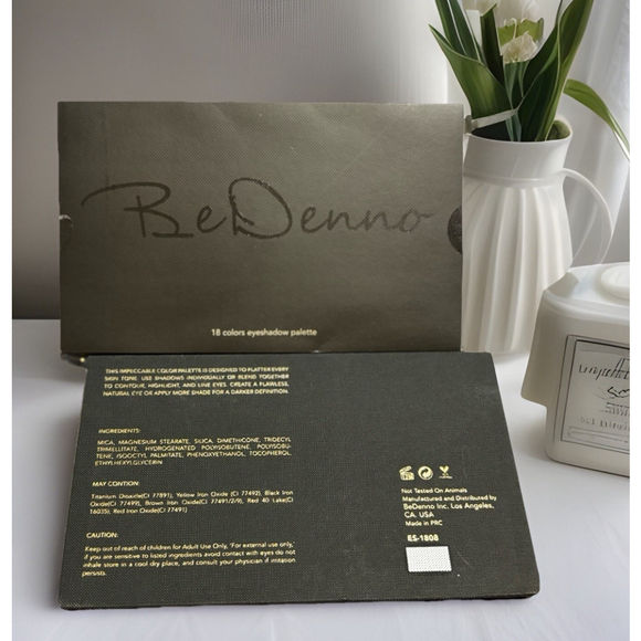 BeDenno 18 Shades Eyeshadow Palette - High Pigmented, and Long-Lasting Eyeshadow - Picture 2 of 7